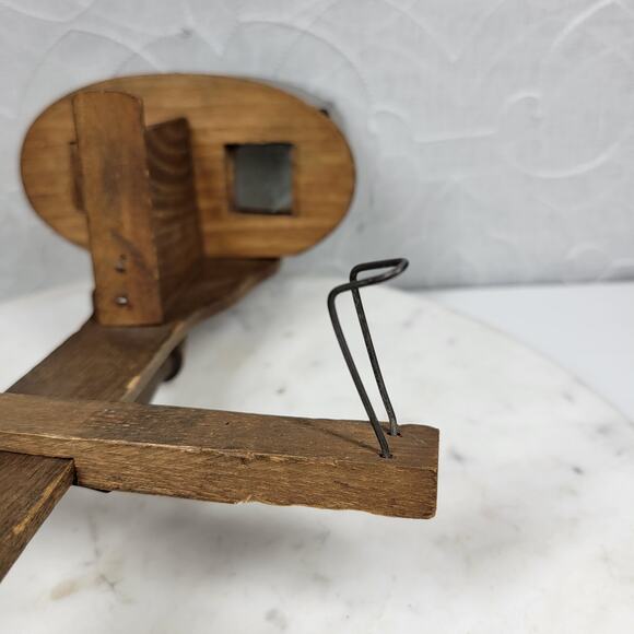 Antique 1900's American‎ Stereoscope 12" Brown Wooden Postcard Viewer - Picture 13 of 16